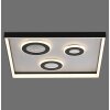 Oświetlenie Paul Neuhaus Dune Lampa sufitowa LED Czarny, 1-punktowy, Zdalne sterowanie