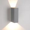 Oświetlenie Paul Neuhaus Block Lampa ścienna LED Szary, 2-punktowe