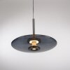 Oświetlenie Paul Neuhaus E-Vitrum Lampa wisząca LED Szary, 2-punktowe, Zdalne sterowanie