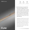 Oświetlenie Paul Neuhaus Surface Lampa wisząca LED Brązowy, 1-punktowy