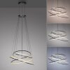 Oświetlenie Paul Neuhaus Rings Lampa wisząca LED Szary, 1-punktowy, Zdalne sterowanie