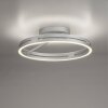 Oświetlenie Paul Neuhaus Loop Lampa sufitowa LED Srebrny, 2-punktowe, Zdalne sterowanie