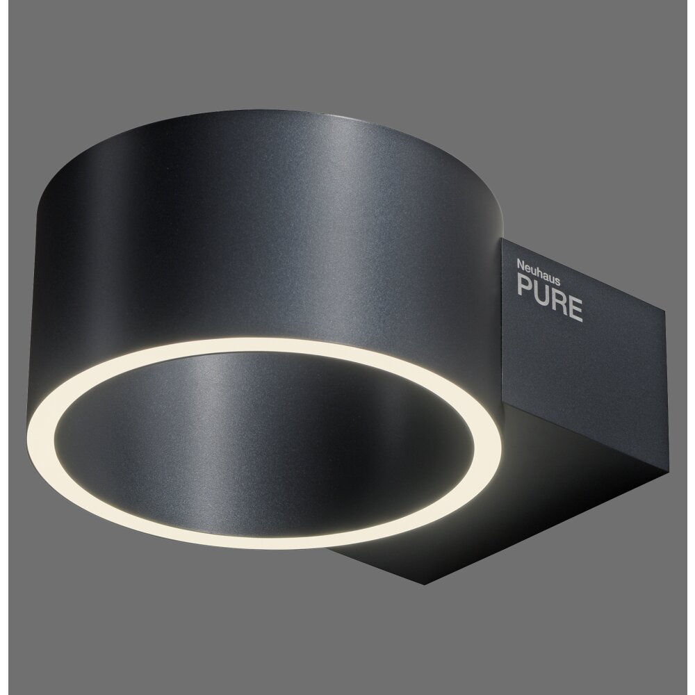 Oświetlenie Paul Neuhaus Clipse Lampa ścienna LED Szary, 2-punktowe main product photo