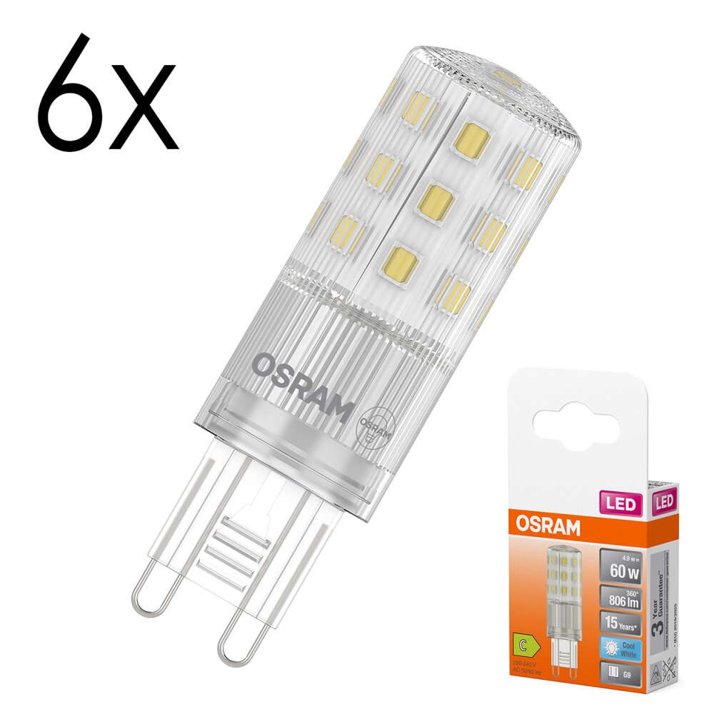 Oświetlenie Osram G9 4.9 Watt neutralny biały 806 Lumen main product photo