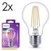 Oświetlenie Philips E27 LED 7 Watt ciepły biały 806 Lumen