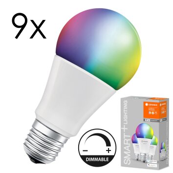 Oświetlenie Ledvance E27 LED 9 Watt przyciemnione 806 Lumen