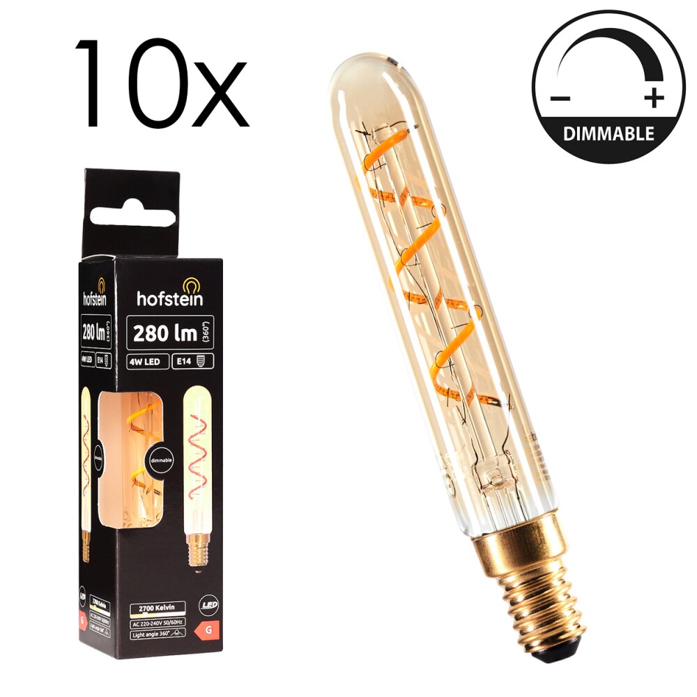E14 LED 4 Watt ciepły biały przyciemnione 280 Lumen main product photo