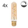 E27 4 Watt ciepły biały przyciemnione 280 Lumen