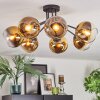 Koyoto Lampa sufitowa, Kula świetlna Złoty, Przezroczysty, 7-punktowe