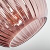 Koyoto lampa sufitowa, kula świetlna miedziany, 7-punktowe