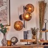Ripoll Kula świetlna, Lampa ścienna W kolorze miedzi, 3-punktowe