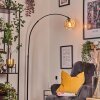 Ripoll lampa stojąca, lampa podłogowa łukowa czarny, 1-punktowy