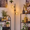 Koyoto lampa stojąca 31 cm bursztynowy, przezroczysty, 3-punktowe