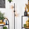 Koyoto lampa stojąca 31 cm bursztynowy, przezroczysty, 3-punktowe