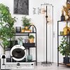 Koyoto lampa stojąca 31 cm bursztynowy, przezroczysty, 3-punktowe
