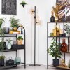Koyoto lampa stojąca 31 cm bursztynowy, przezroczysty, 3-punktowe