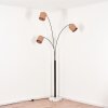 Soungou Lampa stojąca Chrom, Czarny, Biały, 3-punktowe