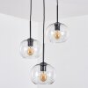 Apedo lampa wisząca, lampa wisząca, lampa wisząca kaskadowa przezroczysty, 3-punktowe