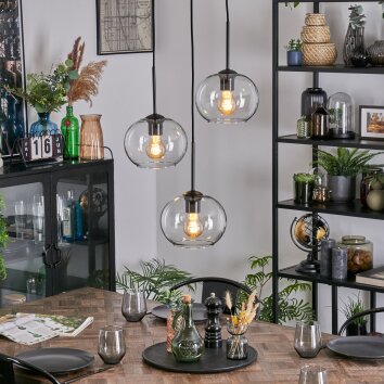Apedo lampa wisząca, lampa wisząca, lampa wisząca kaskadowa przezroczysty, 3-punktowe