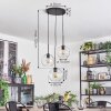 Ripoll lampa wisząca, kula świetlna, lampa wisząca kaskadowa przezroczysty, 3-punktowe