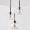 Ripoll lampa wisząca, kula świetlna, lampa wisząca kaskadowa przezroczysty, 3-punktowe