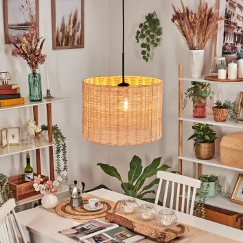 Cavaca lampa wisząca, lampa wisząca naturalny, 1-punktowy