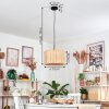 Cavaca Lampa wisząca, Lampa wisząca Ecru, 1-punktowy