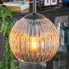 Koyoto lampa wisząca, kula świetlna, lampa wisząca kaskadowa bursztynowy, 4-punktowe