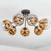 Ripoll Lampa sufitowa, Kula świetlna Złoty, Przezroczysty, 7-punktowe
