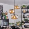 Apedo lampa wisząca, kula świetlna, lampa wisząca kaskadowa bursztynowy, 3-punktowe