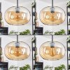 Apedo Lampa wisząca, Kula świetlna, Lampa wiszącego klastra W kolorze bursztynu, 3-punktowe
