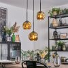 Ripoll lampa wisząca, kula świetlna, lampa wisząca kaskadowa złoty, 3-punktowe
