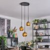 Ripoll lampa wisząca, kula świetlna, lampa wisząca kaskadowa złoty, 3-punktowe