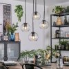 Koyoto lampa wisząca, kula świetlna, lampa wisząca kaskadowa przezroczysty, 4-punktowe