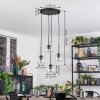 Koyoto lampa wisząca, kula świetlna, lampa wisząca kaskadowa przezroczysty, 4-punktowe