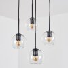 Koyoto lampa wisząca, kula świetlna, lampa wisząca kaskadowa przezroczysty, 4-punktowe