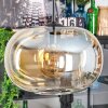 Apedo lampa wisząca, lampa wisząca, lampa wisząca kaskadowa bursztynowy, przezroczysty, 3-punktowe