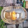 Apedo lampa wisząca, lampa wisząca, lampa wisząca kaskadowa bursztynowy, przezroczysty, 3-punktowe