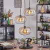 Apedo Lampa wisząca, Lampa wisząca, Lampa wiszącego klastra W kolorze bursztynu, Przezroczysty, 3-punktowe