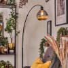 Koyoto lampa stojąca, lampa podłogowa łukowa czarny, 1-punktowy