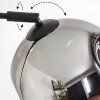 Ripoll lampa stojąca, lampa podłogowa łukowa czarny, 1-punktowy