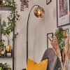 Ripoll lampa stojąca, lampa podłogowa łukowa czarny, 1-punktowy