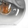 Ripoll lampa stojąca, lampa podłogowa łukowa czarny, 1-punktowy