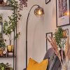 Ripoll lampa stojąca, lampa podłogowa łukowa czarny, 1-punktowy