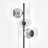 Ripoll Lampa stojąca Chrom, Przydymiony, 3-punktowe