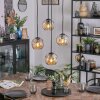 Ripoll lampa wisząca, kula świetlna, lampa wisząca kaskadowa bursztynowy, 4-punktowe