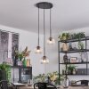 Ripoll lampa wisząca, kula świetlna, lampa wisząca kaskadowa przezroczysty, 3-punktowe