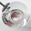 Ripoll Lampa sufitowa, Kula świetlna Chrom, Przezroczysty, Przydymiony, 7-punktowe