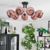 Ripoll Lampa sufitowa, Kula świetlna W kolorze miedzi, 7-punktowe Ripoll Lampa sufitowa, Kula świetlna W kolorze miedzi, 7-punktowe
