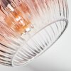 Ripoll Lampa sufitowa, Kula świetlna Przezroczysty, W kolorze miedzi, 7-punktowe